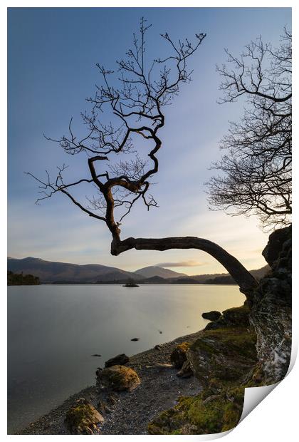 Sunrise At Otterbield Bay Lake District National Park Print by Phil Durkin DPAGB BPE4