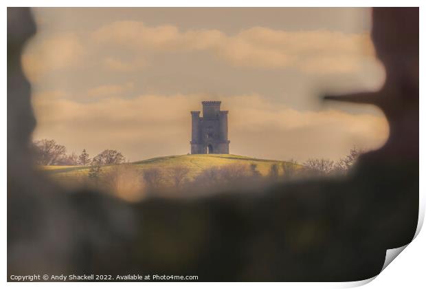 Paxton Tower  Print by Andy Shackell