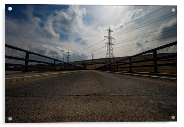 Baiting's Road Bridge Acrylic by Glen Allen