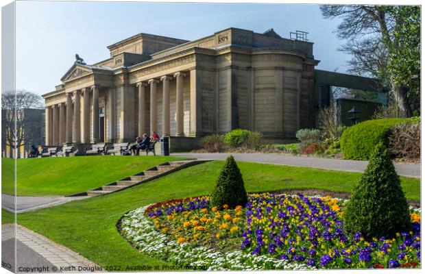 The Mappin Art Gallery, Sheffield Canvas Print by Keith Douglas
