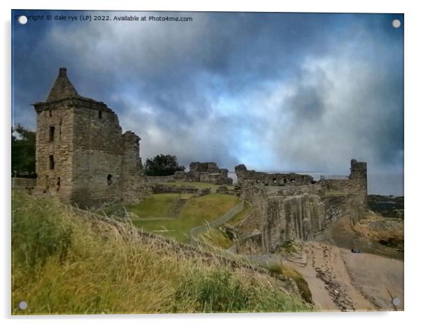 st. andrews castle  Acrylic by dale rys (LP)