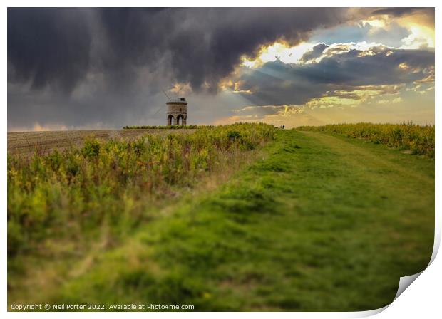 Break in the clouds Print by Neil Porter