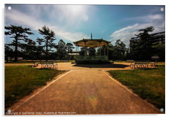 The Bandstand Acrylic by Neil Porter