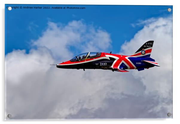 BAe Hawk T.1  Acrylic by Andrew Harker