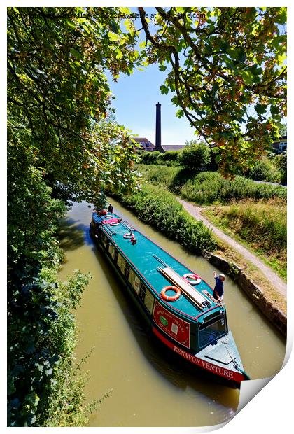 The Kennet & Avon Canal, Devizes, Wiltshire, UK Print by Andrew Harker