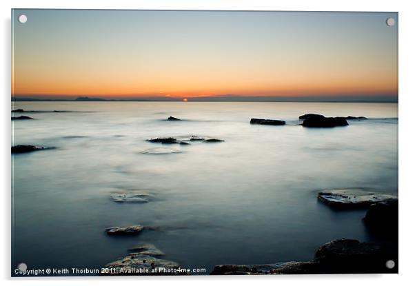 Sunset Down Acrylic by Keith Thorburn EFIAP/b