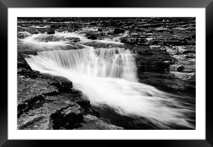 Stainforth Force Abstract Framed Mounted Print by David McCulloch