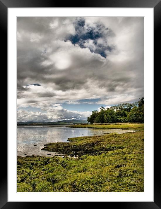 Along The Beauly Firth Framed Mounted Print by Jacqi Elmslie