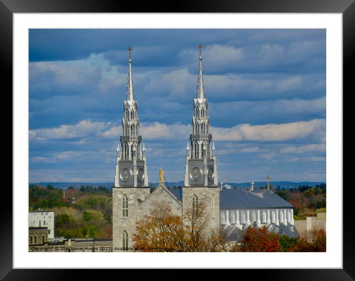 Notre Dame Cathedral Framed Mounted Print by Stephanie Moore