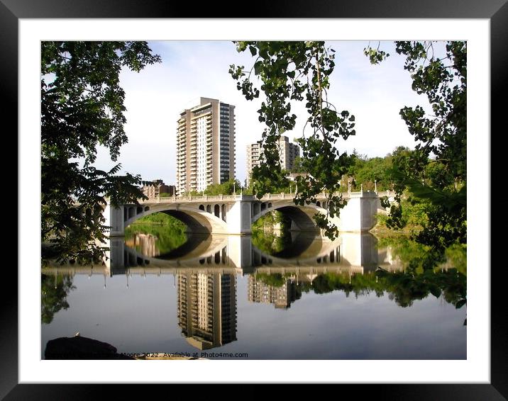 Cummings Bridge Framed Mounted Print by Stephanie Moore