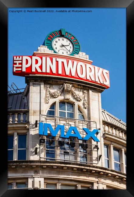 The Printworks Manchester Framed Print by Pearl Bucknall