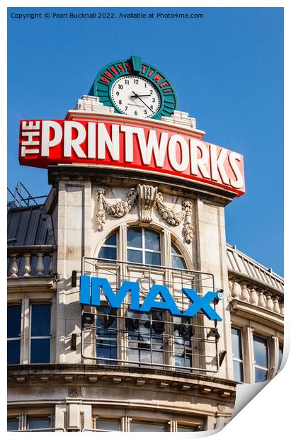 The Printworks Manchester Print by Pearl Bucknall