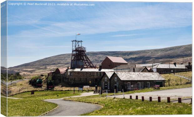 Big Pit National Coal Museum Wales Canvas Print by Pearl Bucknall
