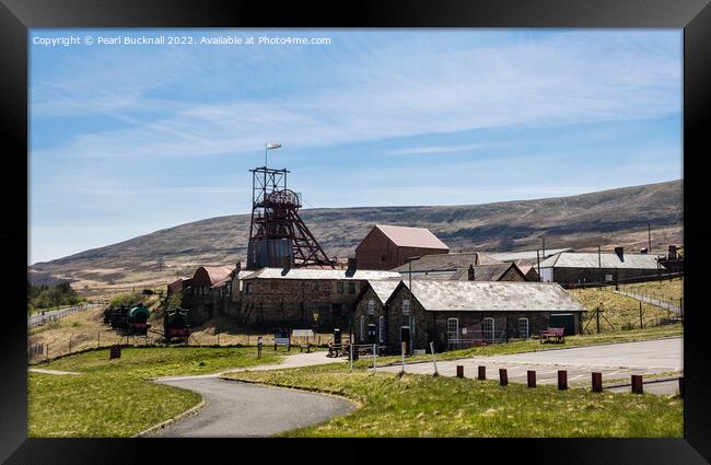 Big Pit National Coal Museum Wales Framed Print by Pearl Bucknall