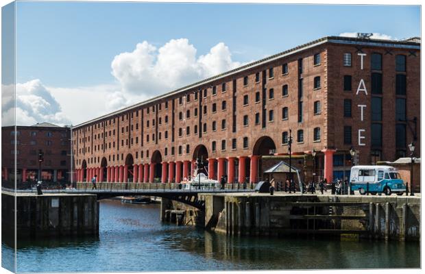 Entrance to the Albert Dock Canvas Print by Jason Wells