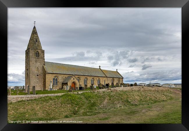 St Bartholomew's Church Framed Print by Jim Monk