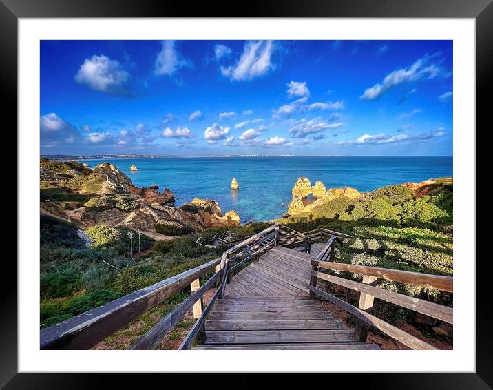 Lagos Algarve Portugal  Framed Mounted Print by Andy laurence
