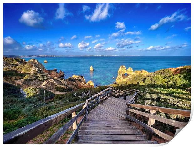 Lagos Algarve Portugal  Print by Andy laurence
