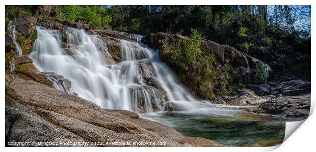 Fecha de Barjas Waterfalls Print by DiFigiano Photography