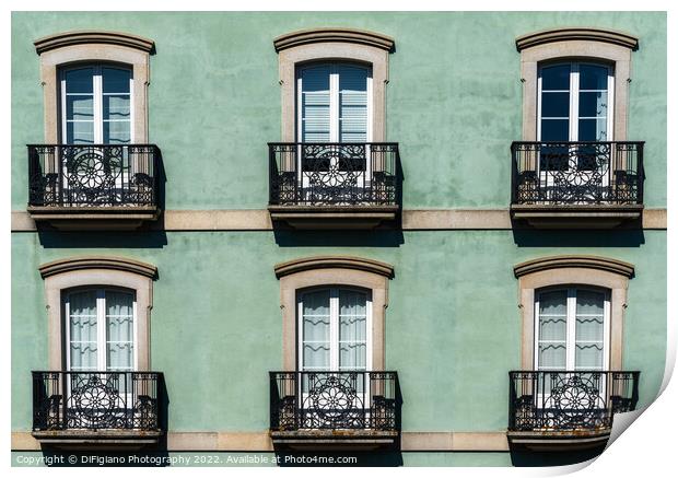 Lugo House Front Print by DiFigiano Photography