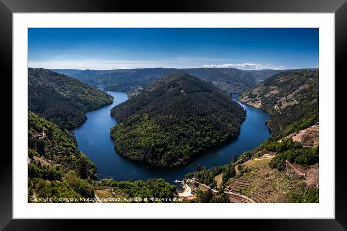 Miradoiro do Cabo do Mundo Framed Mounted Print by DiFigiano Photography