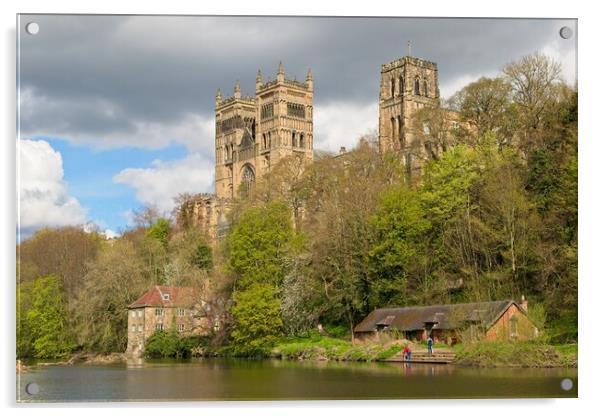 Majestic Durham Cathedral Acrylic by Rob Cole