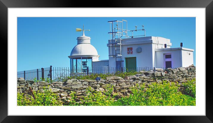 Berry Head Lighthouse Brixham Framed Mounted Print by Peter F Hunt