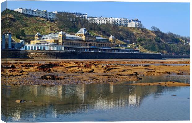 Scarborough Spa, North Yorkshire  Canvas Print by Darren Galpin