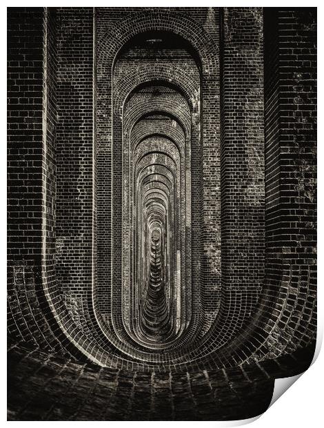Oust Valley Viaduct. Print by Angela Aird