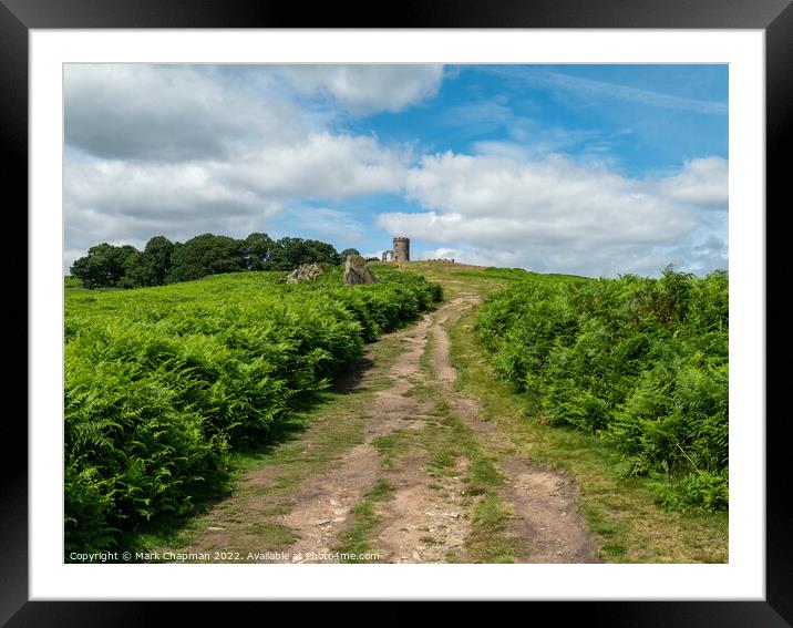 The path to Old John, Bradgate Park, Leicestershire Framed Mounted Print by Photimageon UK