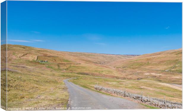 The Hudes Hope, Teesdale  (2) Canvas Print by Richard Laidler