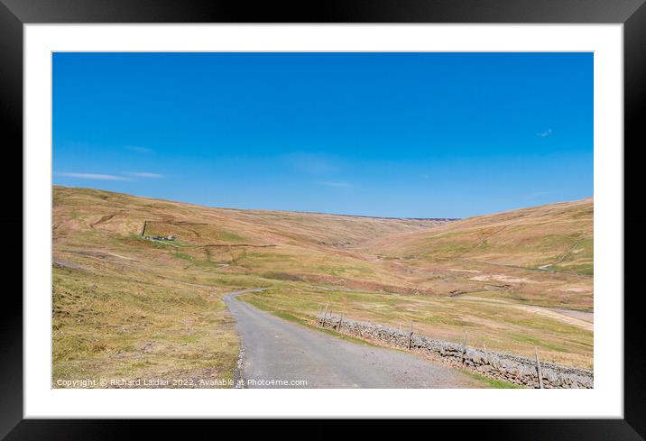 The Hudes Hope, Teesdale  (2) Framed Mounted Print by Richard Laidler