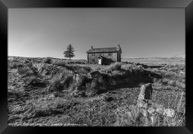 Desolate Beauty of Nuns Cross Framed Print by Bruce Little