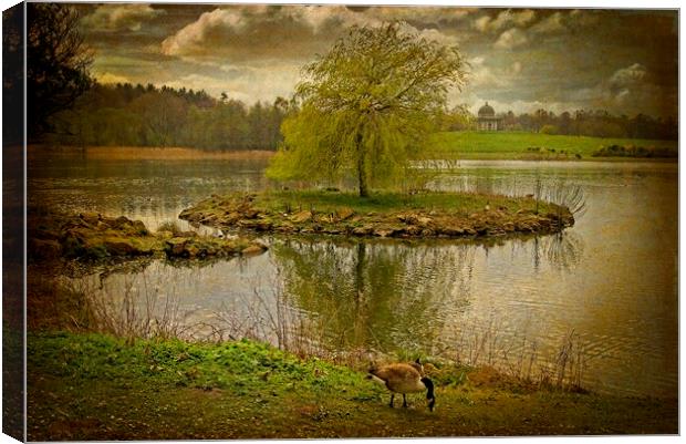 Lakeside Afternoon Canvas Print by Martyn Arnold