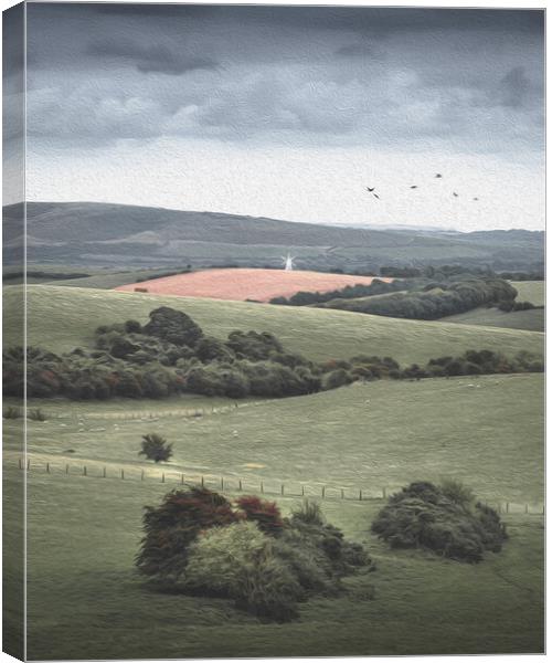 English Countryside Canvas Print by Mark Jones