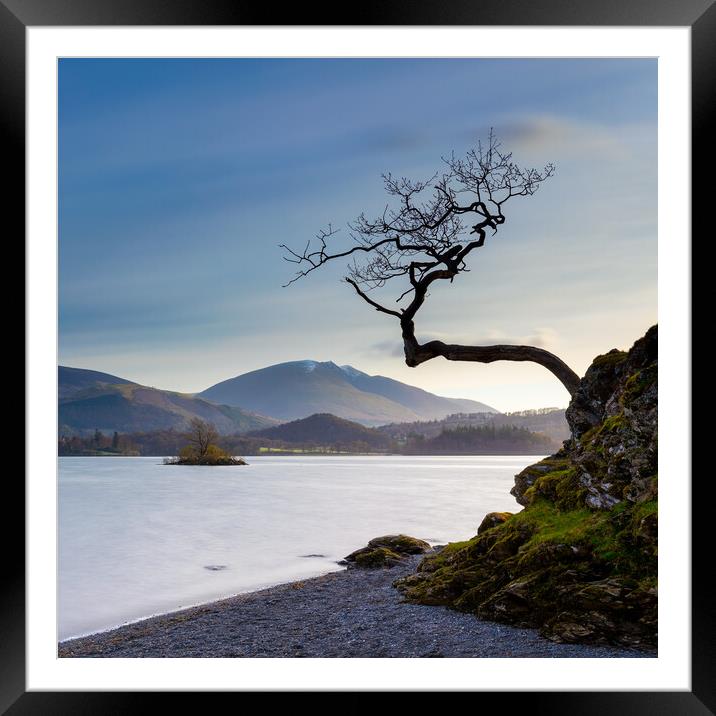 Otterbield Bay The Lake District National Park Framed Mounted Print by Phil Durkin DPAGB BPE4
