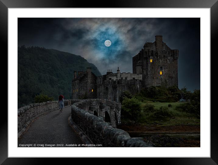 Eilean Donan Castle - Scotland Framed Mounted Print by Craig Doogan