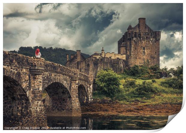 Eilean Donan Castle - Scotland Print by Craig Doogan