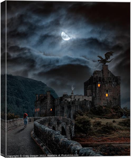Eilean Donan Castle - Scotland Canvas Print by Craig Doogan