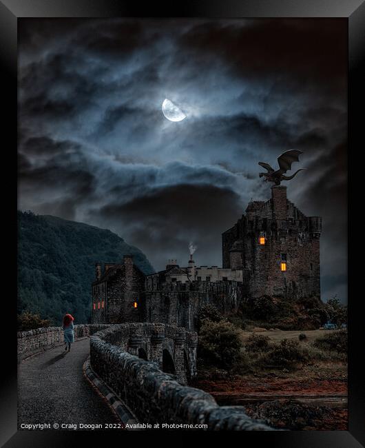 Eilean Donan Castle - Scotland Framed Print by Craig Doogan