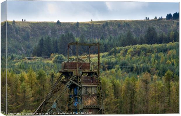 Tower Colliery, Hirwaun, South Wales Canvas Print by Gordon Maclaren