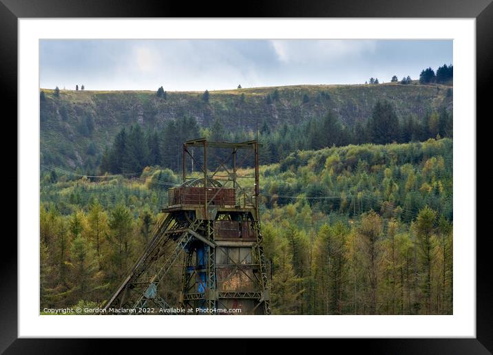 Tower Colliery, Hirwaun, South Wales Framed Mounted Print by Gordon Maclaren
