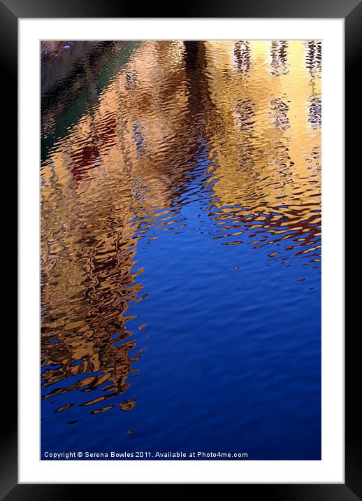 Reflections of Prague Framed Mounted Print by Serena Bowles