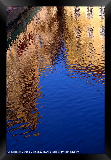 Reflections of Prague Framed Print by Serena Bowles