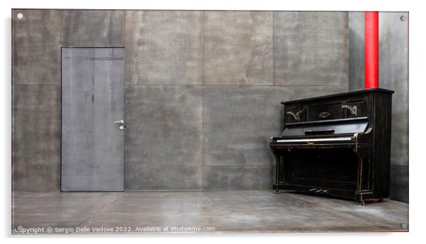 Music rooms  Acrylic by Sergio Delle Vedove