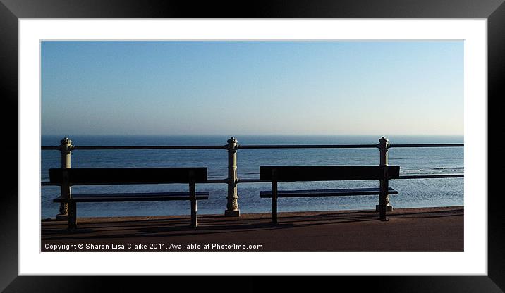 A place to contemplate Framed Mounted Print by Sharon Lisa Clarke