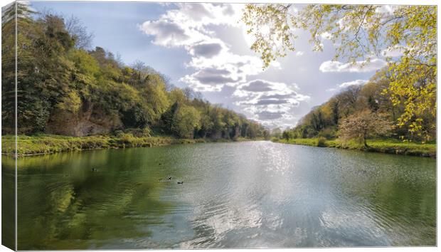 Creswell Crags Canvas Print by Mark Godden