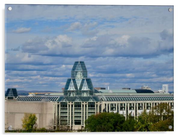 National Gallery, Ottawa, ON Acrylic by Stephanie Moore