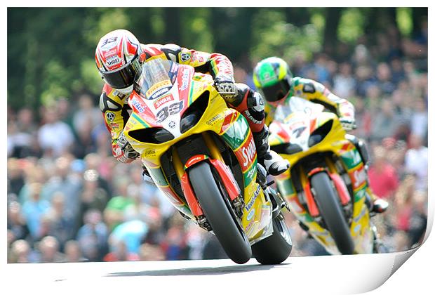 Tommy Hill & Michael Laverty - BSB 2011 Print by SEAN RAMSELL