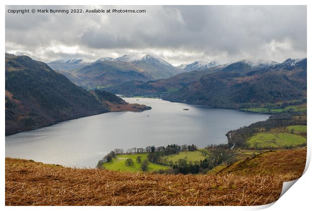 Stunning Ullswater in the Lakedistrict  Print by Mark Bunning